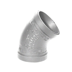 Gruvlok FIG 7050 Galvanized 45 Degree Elbow