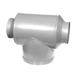 GRUVLOK FIG 7061 Galvanized Fabricated Reducing Pipe Tee