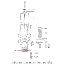 Spirax Sarco 25P Pilot Screw and Gasket