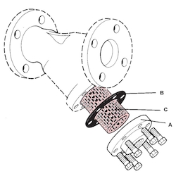 Spirax Sarco F-125 Standard Screen