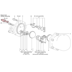 Spirax Sarco FT14 Spare Part Steam Lock Release Assembly