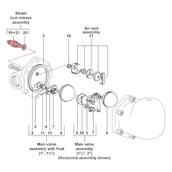 Spirax Sarco FT14 Spare Part Steam Lock Release Assembly