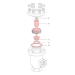 Spirax Sarco T250 Element Set