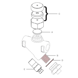 Spirax Sarco TD42H Strainer Screen and Gasket