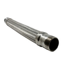 Stainless Steel Flexible Hose Connector with MNPT ends