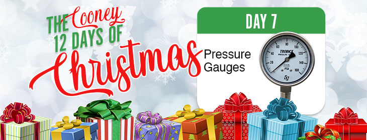 Cooney Christmas Day 7 Pressure Gauges