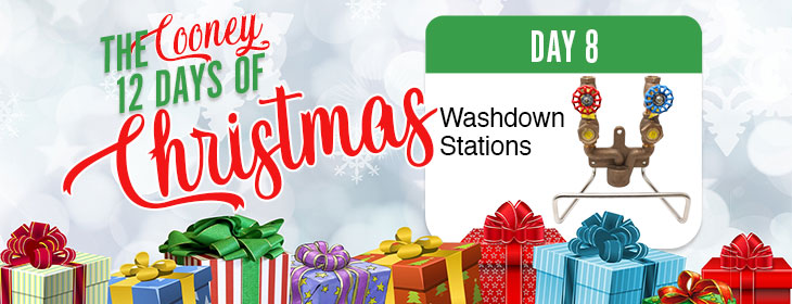 Cooney Christmas Day 8 Washdown Stations