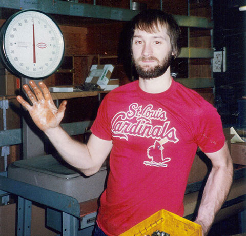 Bill Cooney in Weldshop