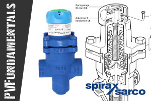 Steam pressure reducing valve troubleshooting