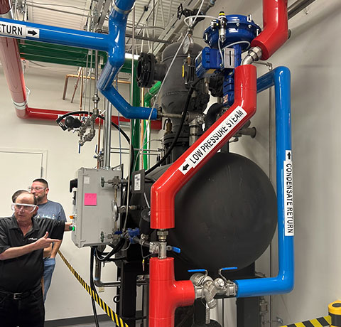 Spirax Sarco Steam Boiler Demo