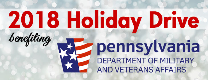 Holiday Drive 2018 for Southeastern Veterans Center
