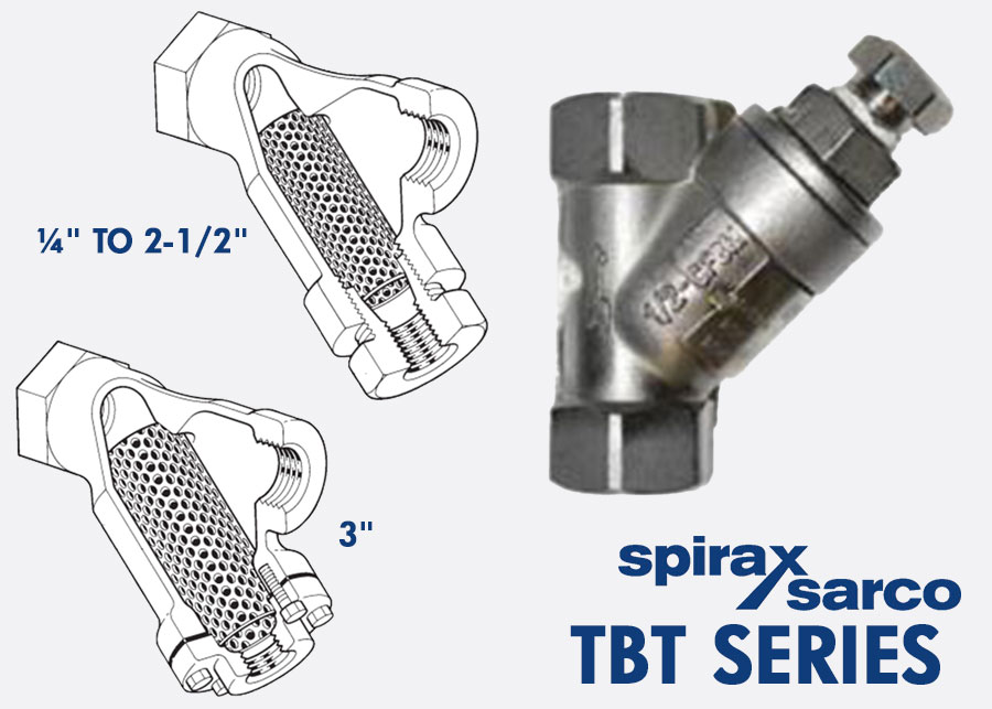 Go to brand page Spirax Sarco TBT Series Y-Strainers