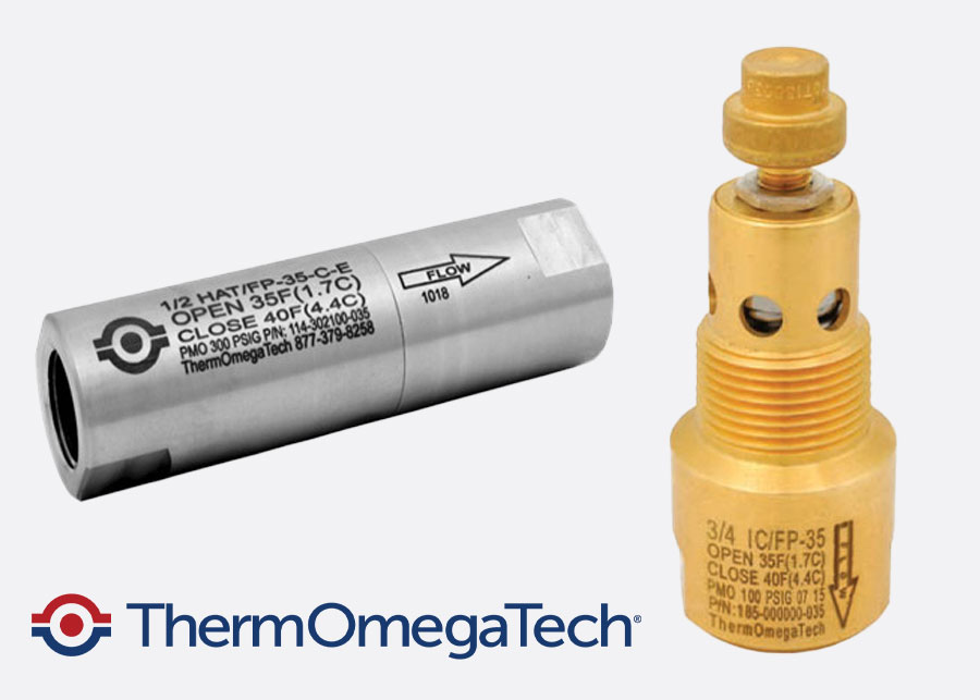 ThermOmegaTech HAT/FP and IC/FP Freeze Protection Valves