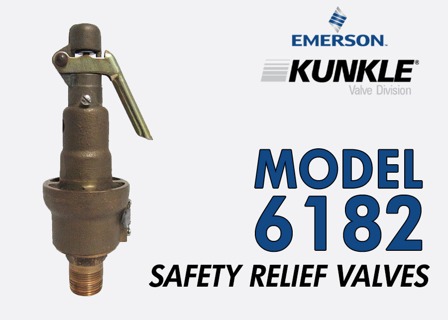 Kunkle Model 6182 Safety Relief Valves
