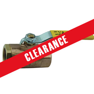 Apollo Ball Valve Clearance