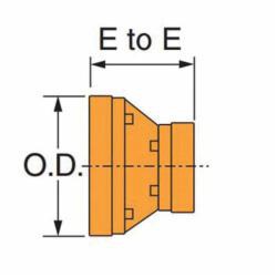 GRUVLOK  FIG 7072 Concentric Reducer
