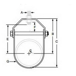 CT-65 Light Weight Adjustable Clevis