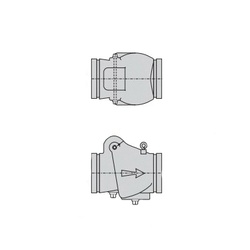 GRUVLOK  FIG 7800 Swing Check Valve