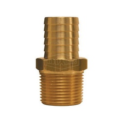 Male Insert Brass Hose Fitting DIXON BN253 5/16 inch Hose Barb X 3/8" M-NPT 