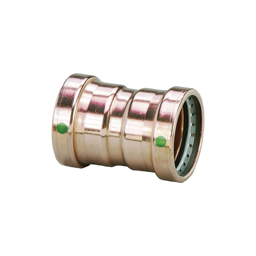 PPCL0100 1" Propress Copper Coupling With No Stops 