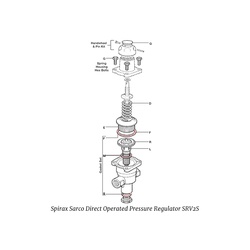 Spirax Sarco BRV2S Spare Parts - Gasket Set