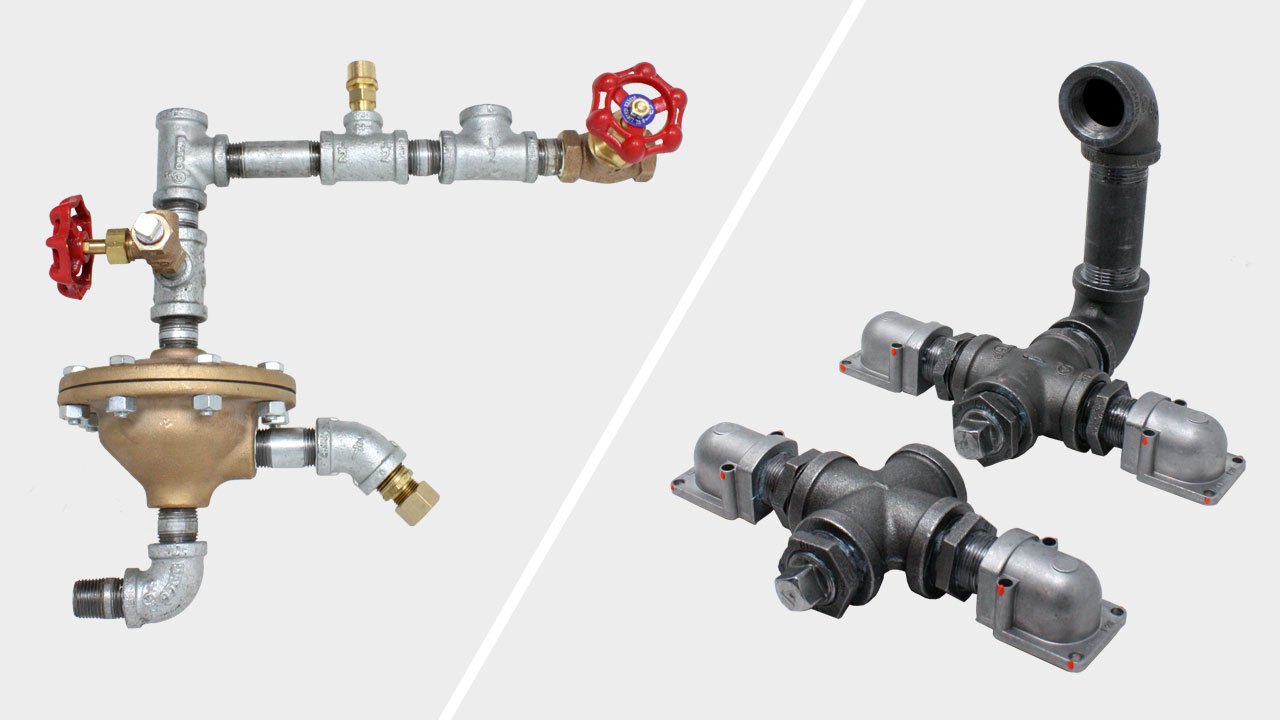 Sub Assemblies of Pipe Valves and Fittings