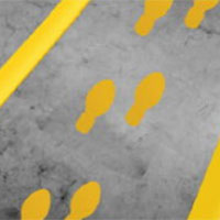 Floor Marking Tape amd Footprints