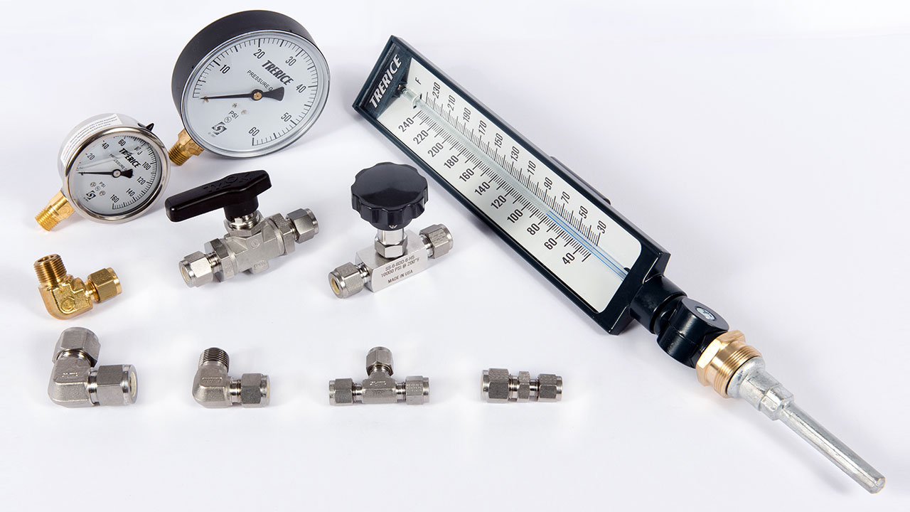 Trerice Gauges and Tylok Instrumentation Fittings