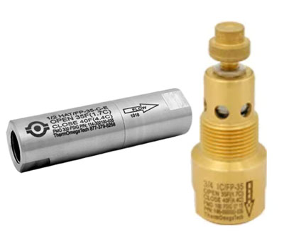 ThermOmegaTech Freeze Protection Valves